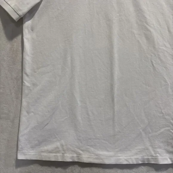 Polo Ralph Lauren Henley Shirt Men's XXL White Short Sleeve Featherweight Mesh - Picture 4 of 15